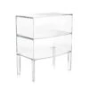 Kartell - Ghost Buster Chest Of Drawers Large, Crystal Clear