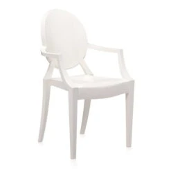Kartell - Louis Ghost , White Glossy