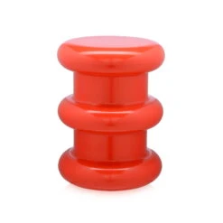 Kartell - Pilastro Stool / Side Table, Red