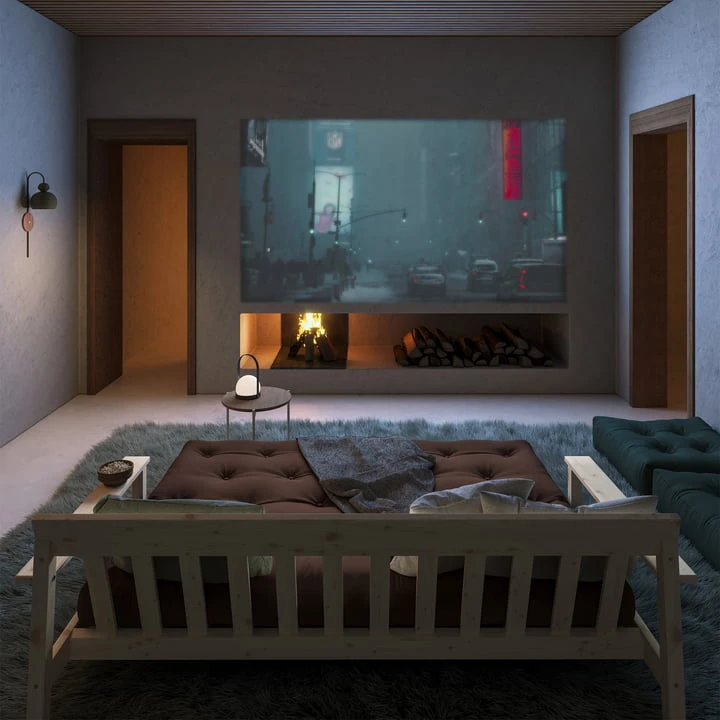 Karup Design - Unwind Sofa Bed, Pine Natural / Beige (747) - Image 7