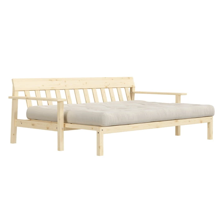 Karup Design - Unwind Sofa Bed, Pine Natural / Beige (747) - Image 2