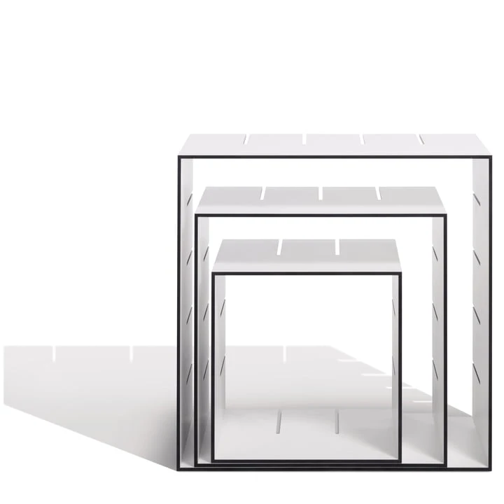 Müller Small Living - Konnex Shelf System, Depth 200 Mm, Set Of 3