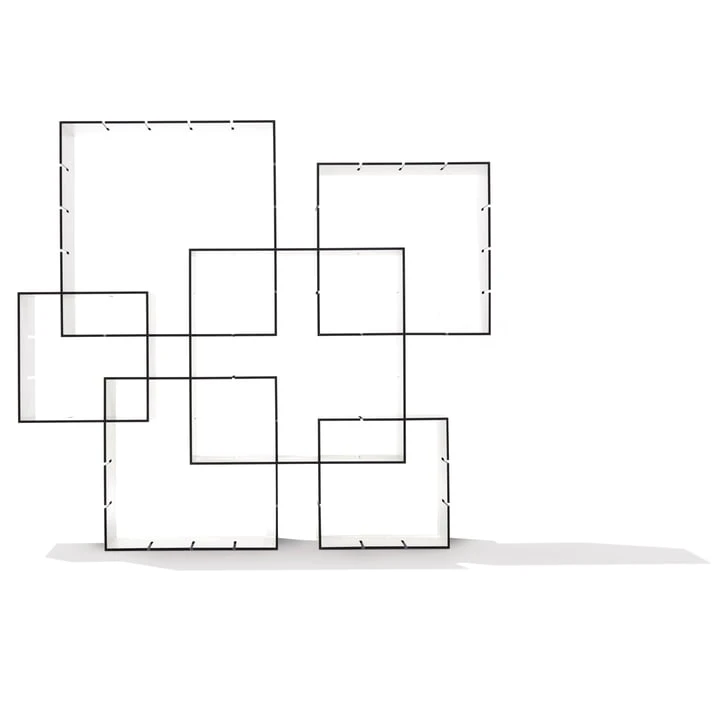 Müller Small Living - Konnex Shelf System, Depth 200 Mm, Set Of 3 - Image 3