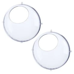 Koziol - Orion Small Hanging Display, Crystal Clear (set Of 2)