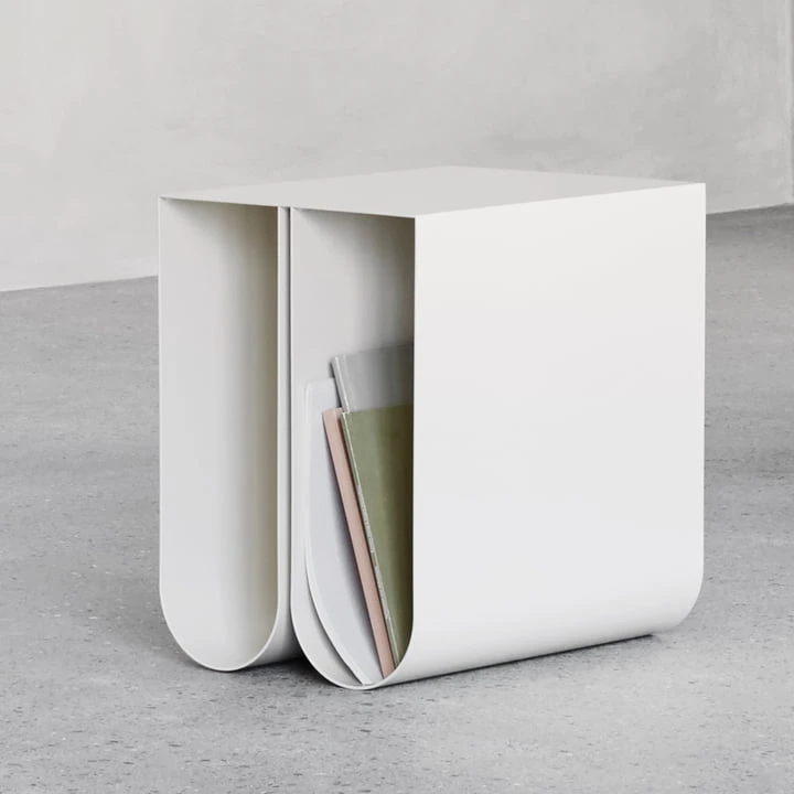 Kristina Dam Studio - Curved Side Table, Black - Image 2
