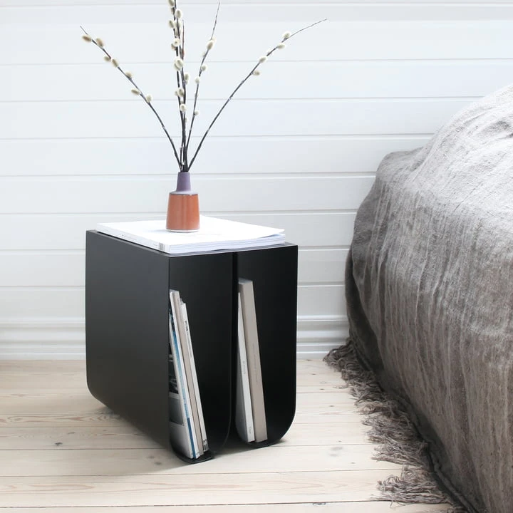Kristina Dam Studio - Curved Side Table, Black - Image 6
