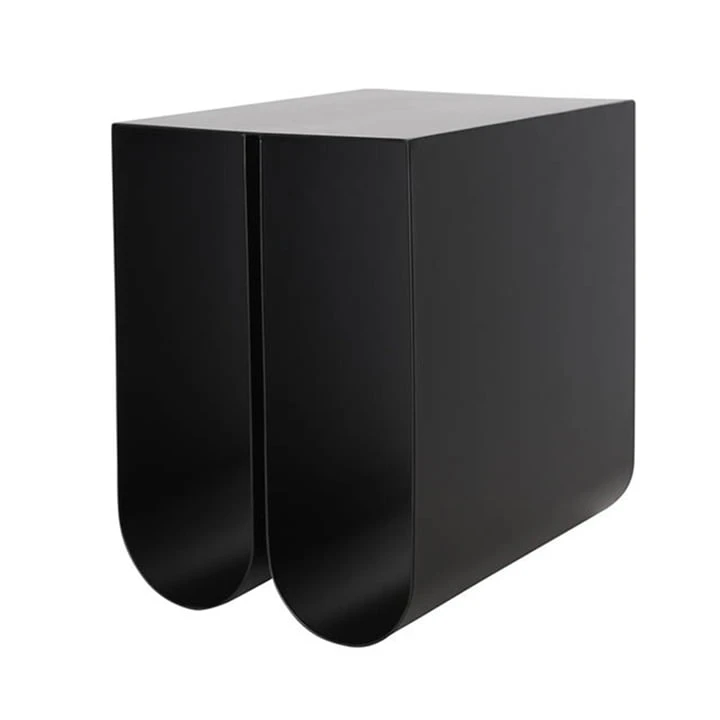 Kristina Dam Studio - Curved Side Table, Black