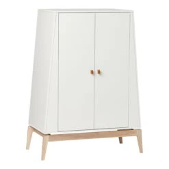 Leander - Luna Wardrobe, Small, Oak / White