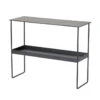 LindDNA - Console Table, Steel Black / Bull Black