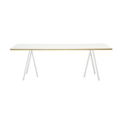Hay - Loop Stand Table, 160, White