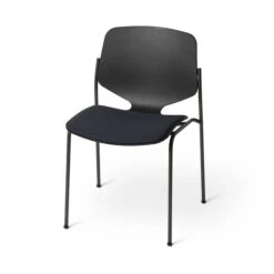 Mater - Nova Sea Chair With Seat Cushion, Black
