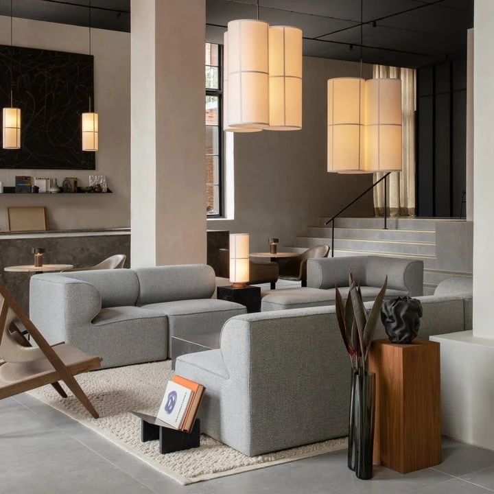 Audo - Eave 86 2 Seater Sofa, Bouclé Beige - Image 5