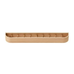 Audo - Epoch Wall Coat Rack, L 79 Cm, Natural Oak