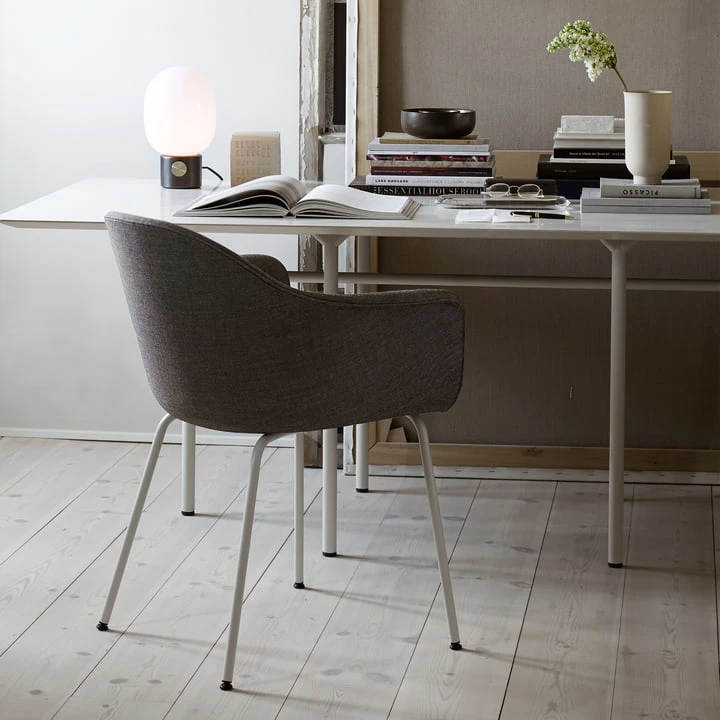 Audo - Harbour Chair (steel), Black / Olive - Image 11