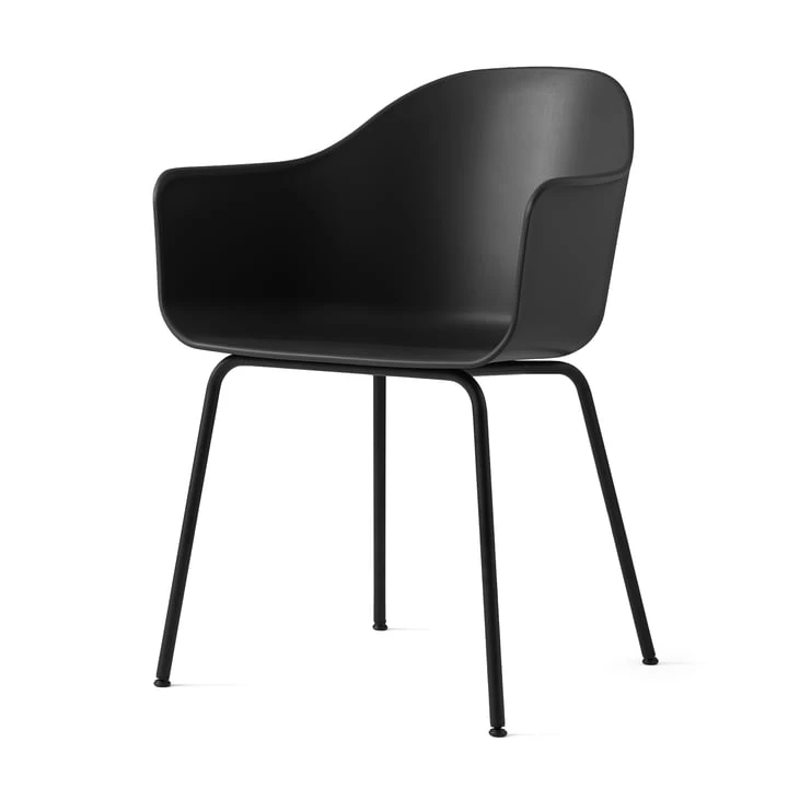 Audo - Harbour Chair (steel), Black / Olive - Image 2