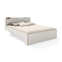 Müller Small Living - Nook Double Bed, 140 X 200, CPL White