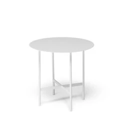 Müller Möbelfabrikation - BETA Side Table, Ø 44 Cm, Signal White