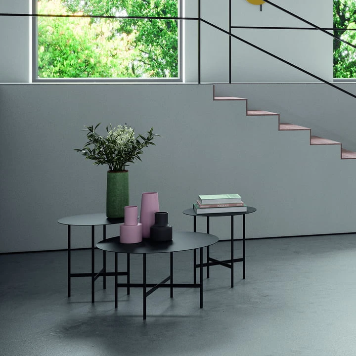 Müller Möbelfabrikation - BETA Side Table, Ø 44 Cm, Signal White - Image 3