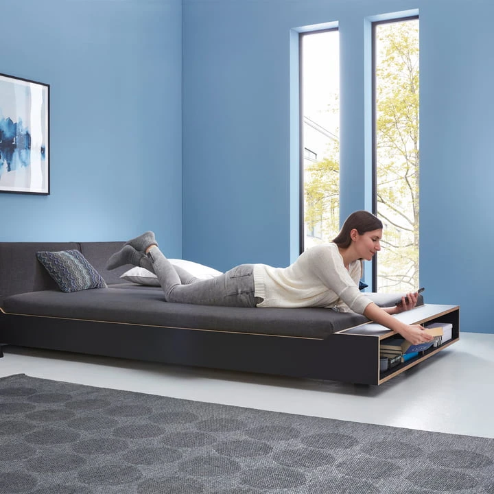 Müller Small Living - Maude Bed Frame, 160 X 200 Cm, White - Image 5