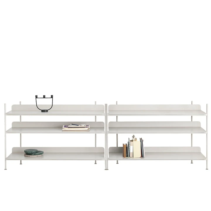 Muuto - Compile Shelving System (Config. 1), Grey - Image 3