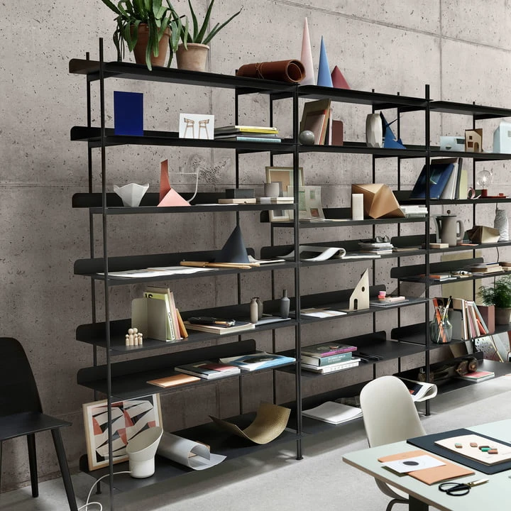 Muuto - Compile Shelving System (Config. 2), Black - Image 6