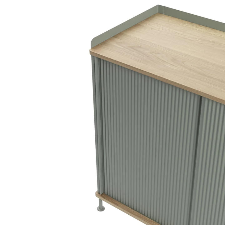 Muuto - Enfold Sideboard 125 X 62 Cm, Oak / Gray - Image 5