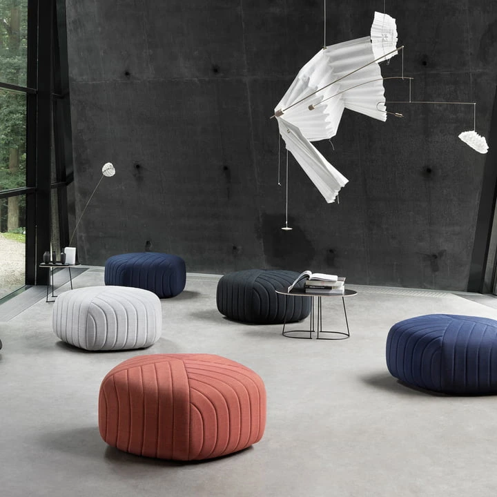 Muuto - Five Pouf, Dark Grey (Remix 183) - Image 9