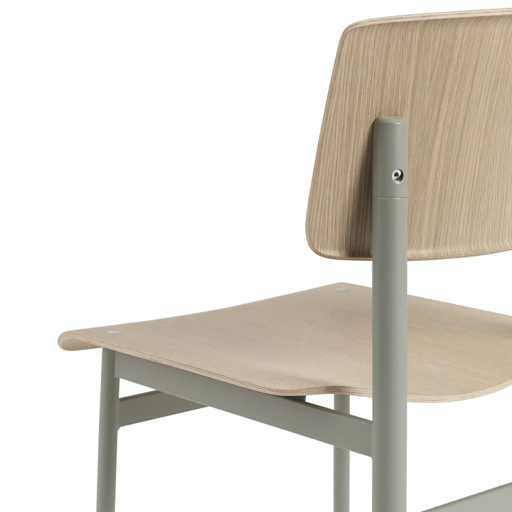 Muuto - Loft Chair, Dusty Green / Oak - Image 5