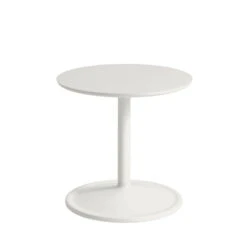 Muuto - Soft Side Table, Ø 41 Cm, H 40 Cm, Off-white