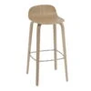Muuto - Visu Bar Stool H 89 Cm, Oak