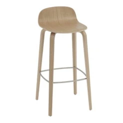 Muuto - Visu Bar Stool H 89 Cm, Oak