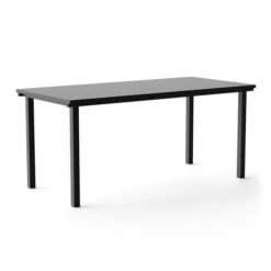 NINE - 19 Outdoors Dining Table, Rectangular, 167 X 80 Cm, Black