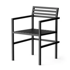 NINE - 19 Outdoors Dining Armchair, Black