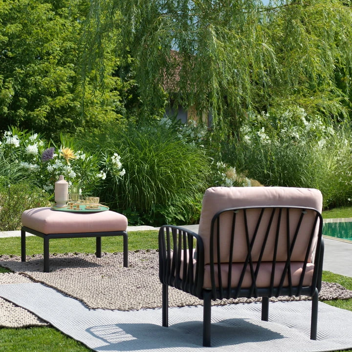 Nardi - Komodo Pouf, Tortora / Pink Quarzo - Image 3