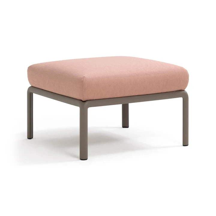 Nardi - Komodo Pouf, Tortora / Pink Quarzo