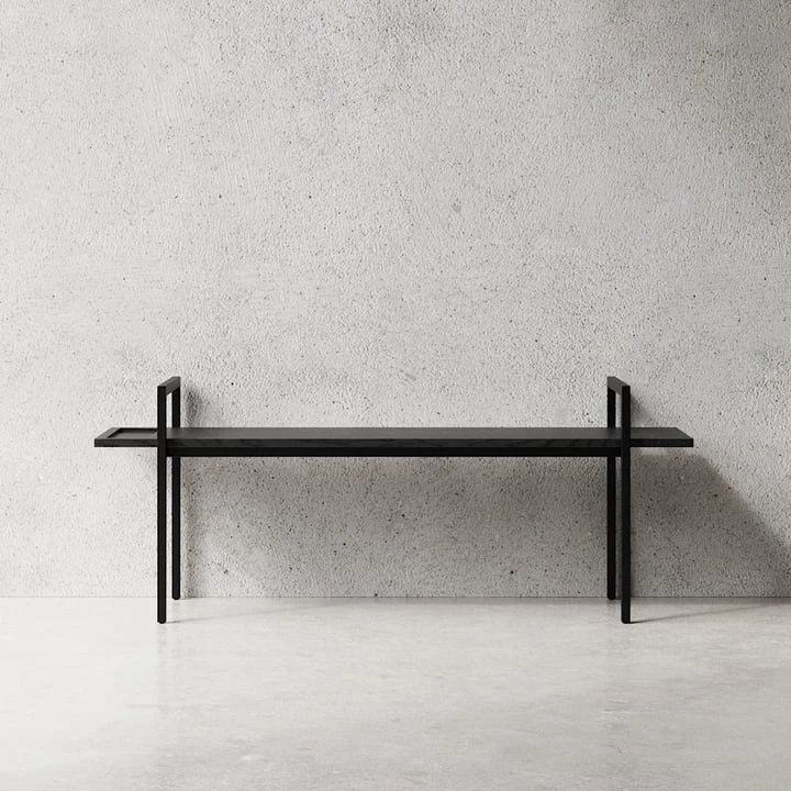 Nichba Design - Bench L 141 Cm, Black - Image 2