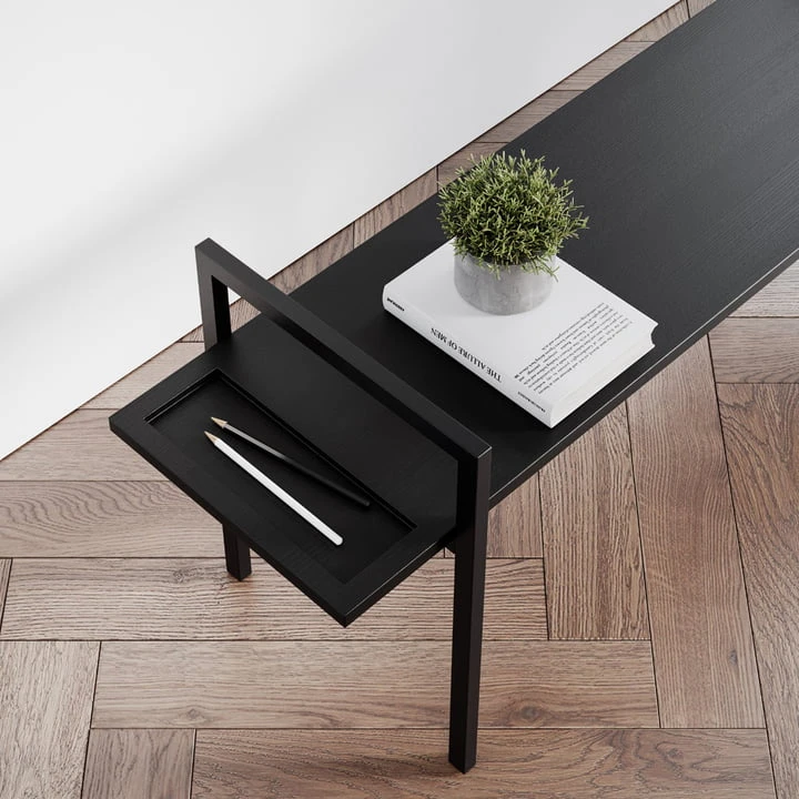 Nichba Design - Bench L 141 Cm, Black - Image 4