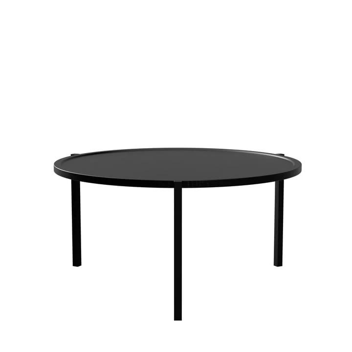Nichba Design - Coffee Table, Ø 90 Cm, Black