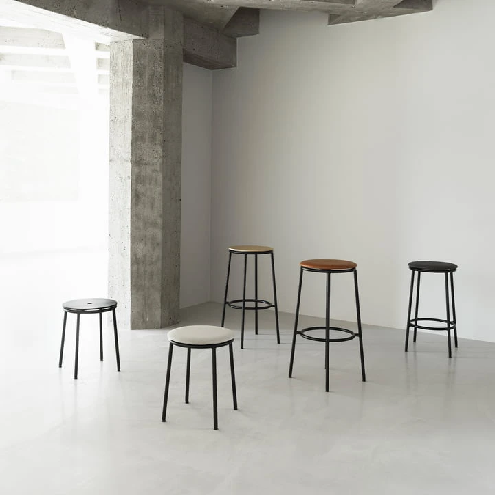 Normann Copenhagen - Circa Bar Stool, H 65 Cm, Natural Oak - Image 2