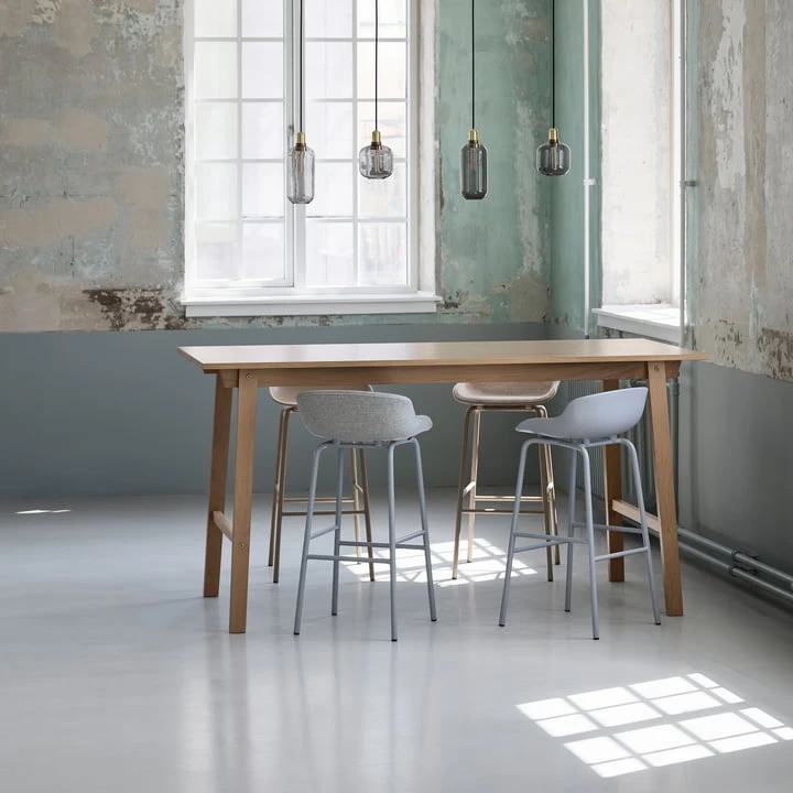 Normann Copenhagen - Hyg Bar Stool H 65 Cm, White - Image 5