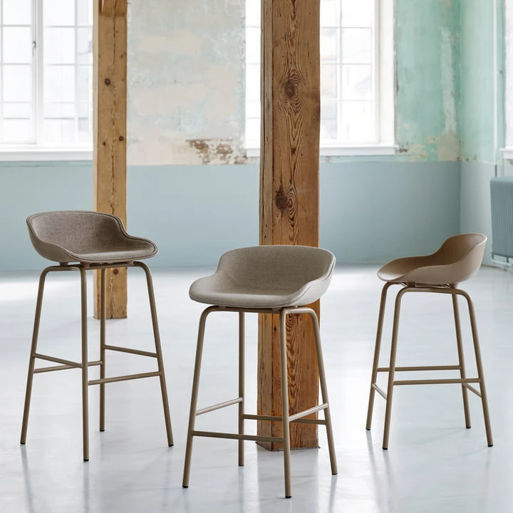 Normann Copenhagen - Hyg Bar Stool H 65 Cm, White - Image 4