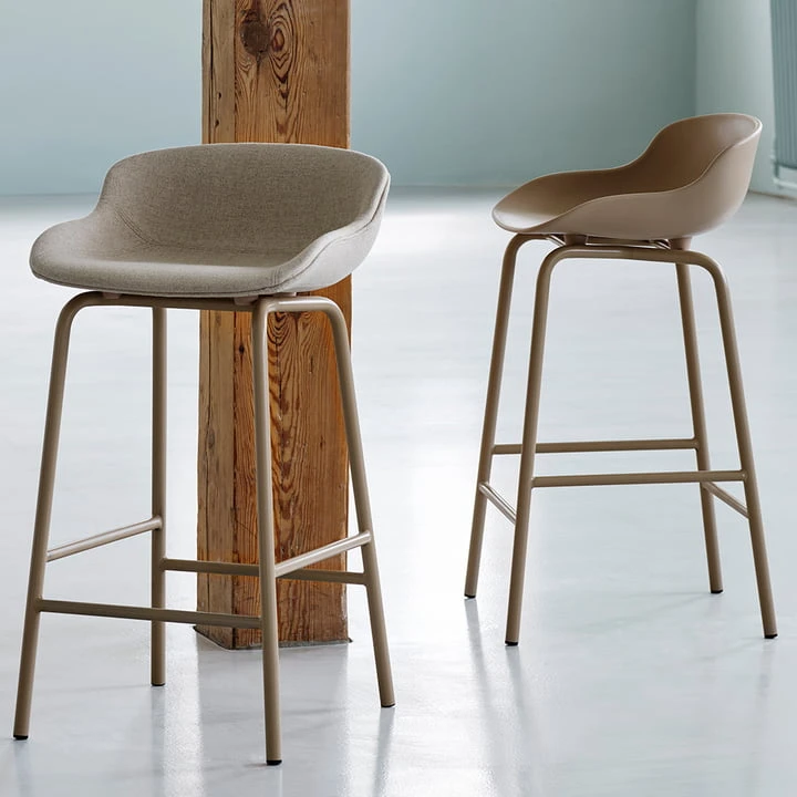 Normann Copenhagen - Hyg Bar Stool H 65 Cm, White - Image 2