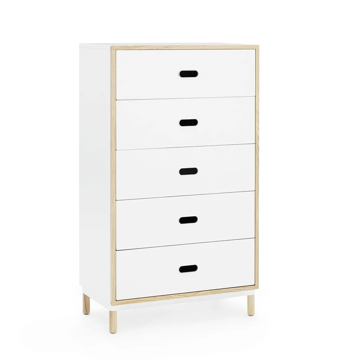 Normann Copenhagen - Kabino Sideboard With 5 Drawers, White