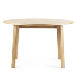 Normann Copenhagen - Slice Table Wood Ø 120 Cm, Oak