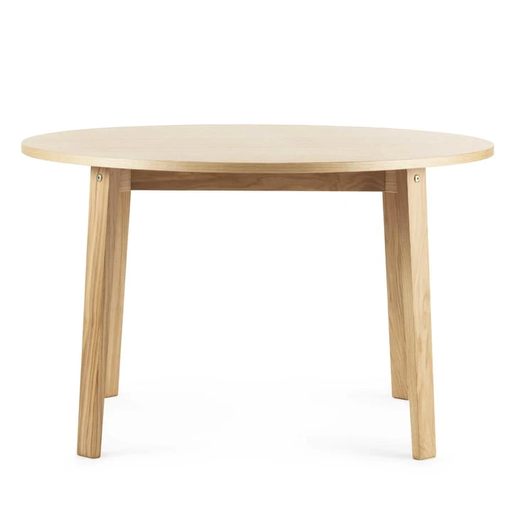 Normann Copenhagen - Slice Table Wood Ø 120 Cm, Oak
