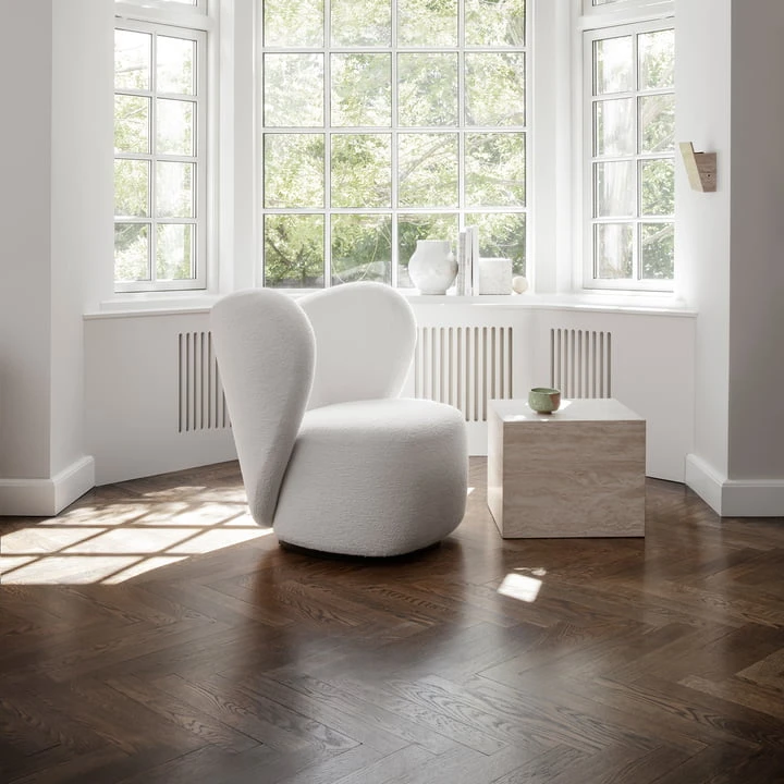 Norr11 - Cubism Coffee Table 45 X 45 Cm, Travertine Natural - Image 5