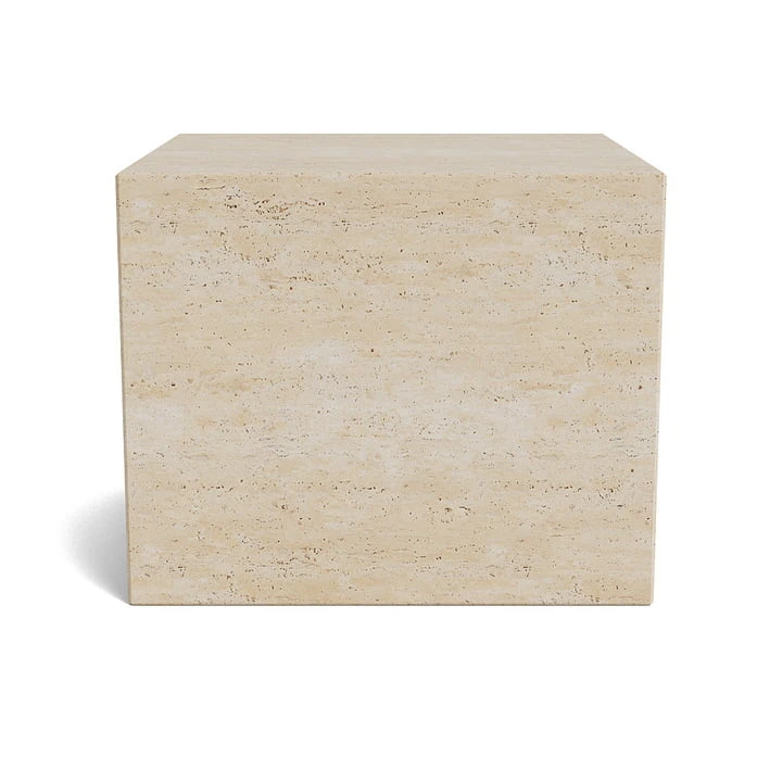 Norr11 - Cubism Coffee Table 45 X 45 Cm, Travertine Natural - Image 2