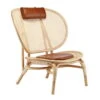 Norr11 - Nomad Lounge Chair, Nature / Cognac