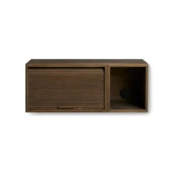 Northern - Hifive Slim 75 Wall Cabinet, Smoked Oak