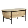 Ok Design - Willow Bench, Black